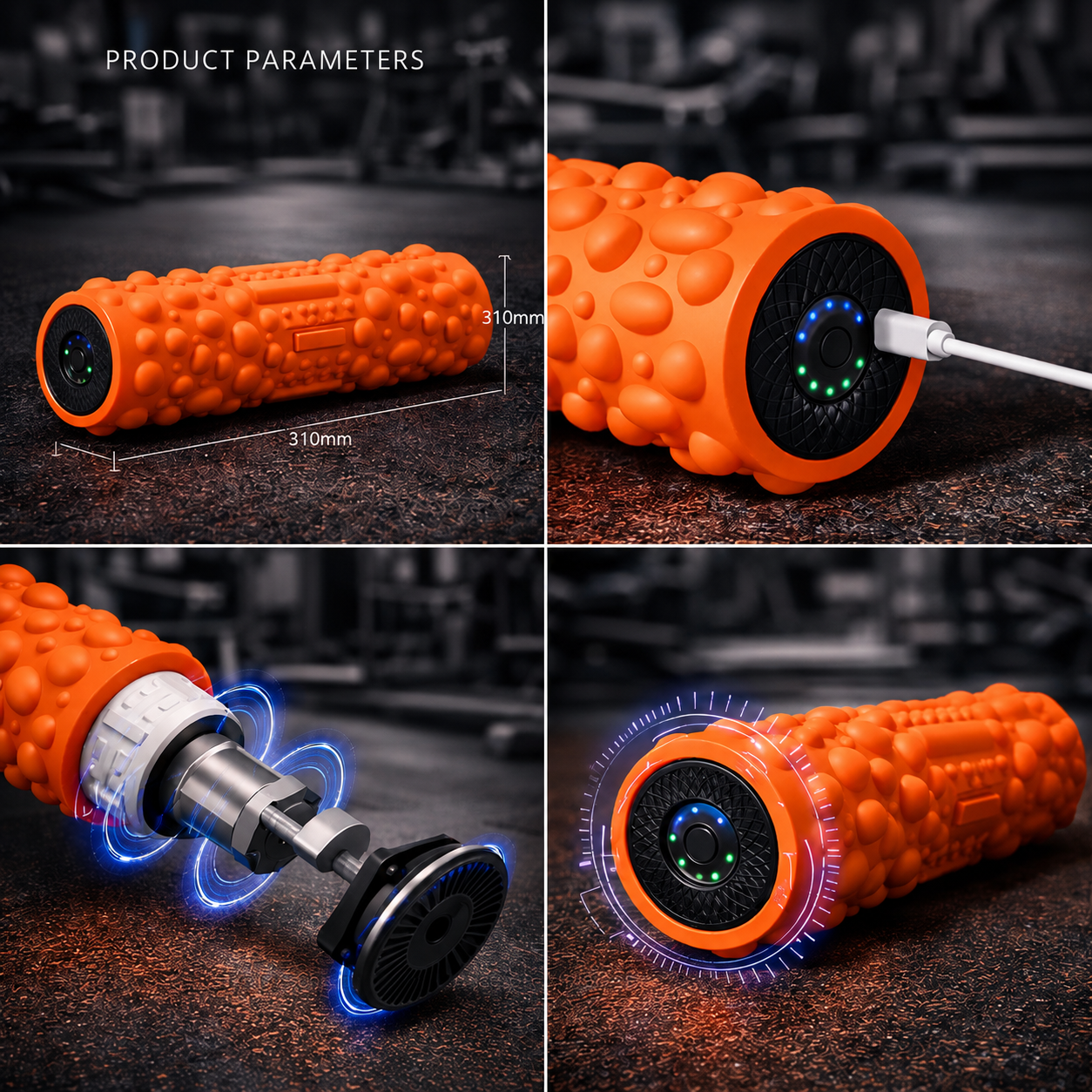 Electric Vibration Foam Roller